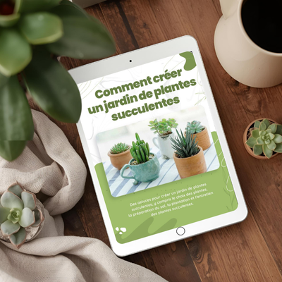 E-book comment créer un jardin de plantes succulentes