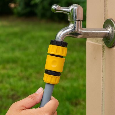 Adaptateur robinet universel EasyConnect avec raccord rapide sur robinet standard