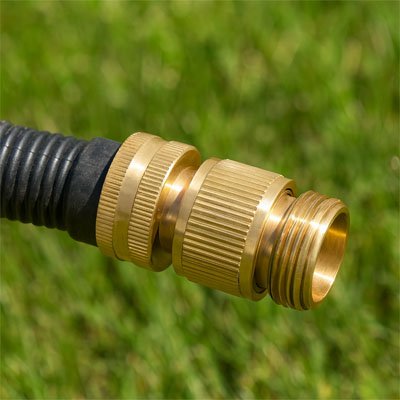 Adaptateur robinet universel Laiton Durable sur tuyau arrosage noir