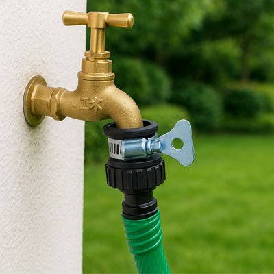 Adaptateur robinet universel InstallFlex pour l'extérieur et l'intérieur