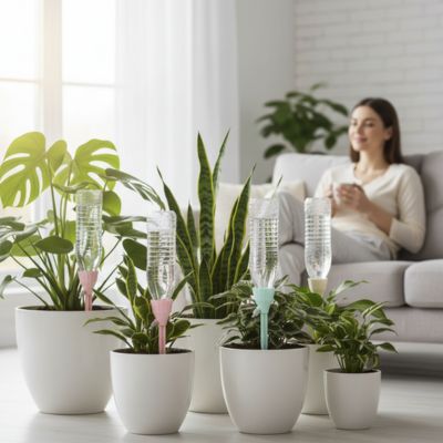 Intérieur serein et plantes saines avec l'Arrosage automatique ReglOgoutte 