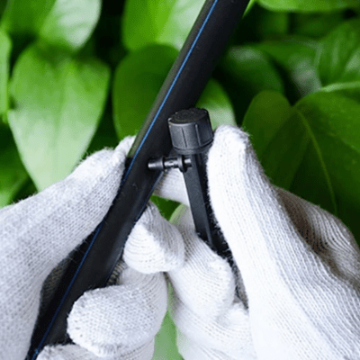 Installation de l'Arrosage automatique Goutteur reglable