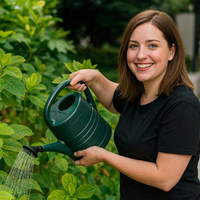 Arrosage facile avec l'arrosoir jardin embout amovible JardinO