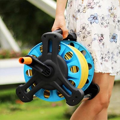 Dévidoir tuyau arrosage AquaRoll Compact ergonomique