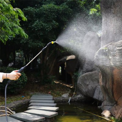 arrosage de précision au jardin avec la Lance télescopique pulvérisateur SSPRIZZ 3M