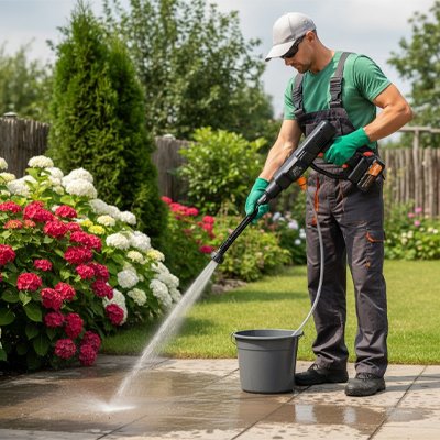 Nettoyeur haute pression sans fil Pro-Clean au jet puissant