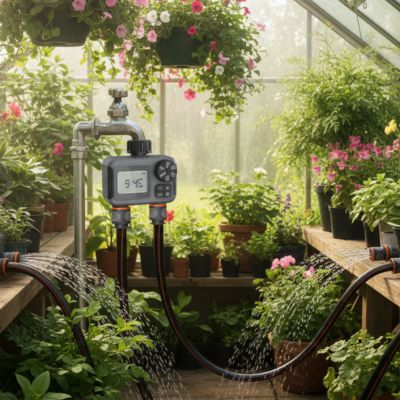 Programmateur arrosage automatique Regul-O utile à la serre