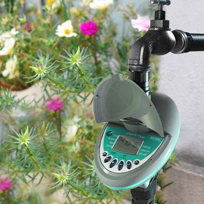 Programmateur Arrosage Green-Smart fleurs pourpier