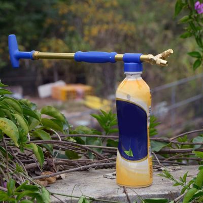 Pulvérisateur à pression manuel PulvériO  utilisable avec bouteilles recyclées
