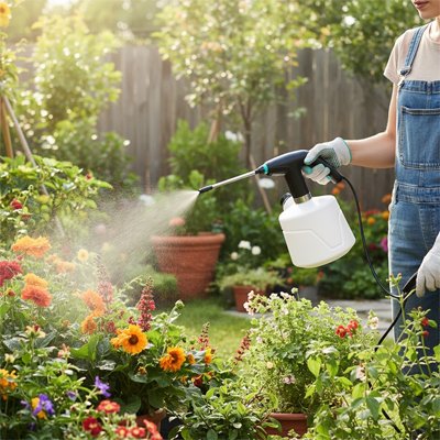 Pulvérisateur Electrique Gardenia 2L avec sa lance de rallonge