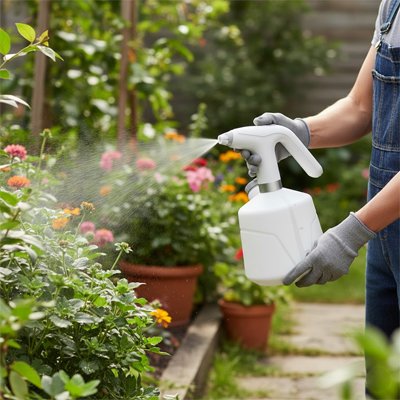 Pulvérisateur Electrique Gardenia 2L avec sa poignée ergonomique