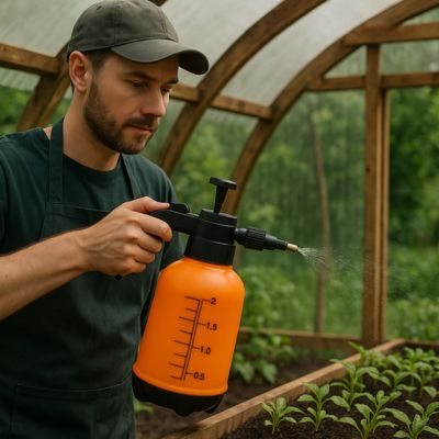 PULVERISATEUR JARDIN | AQUAPULSE DUO ORANGE - Katherine jardine