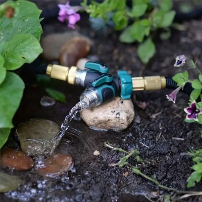 Raccord tuyau arrosage diviseur 2 voies Premium durable