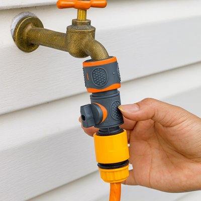 Raccord tuyau arrosage EasyConnect avec grip ergonomique