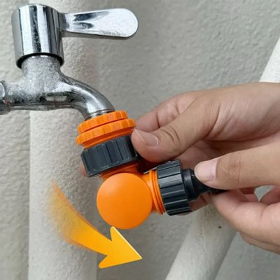 Raccord tuyau arrosage pivotant 360° FlexiRotatepeut plier à 90 ˚