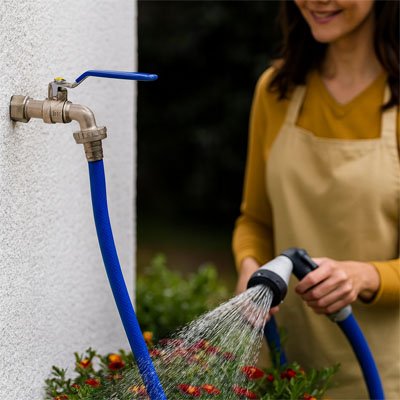 Robinet de jardin | Laiton Anti-Fuites