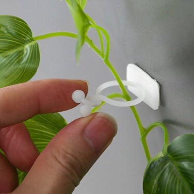 Support plante grimpante Natura - Grimp blanc facile à installer